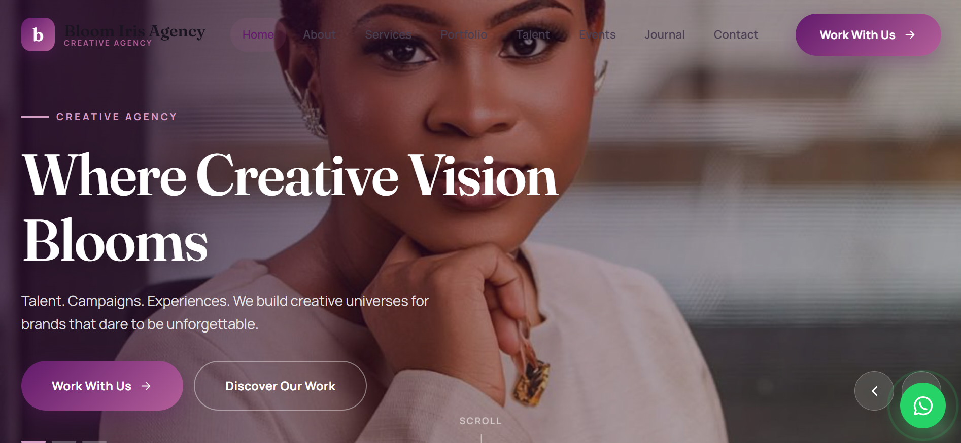 Bloom Iris Agency — Complete Creative Agency Platform