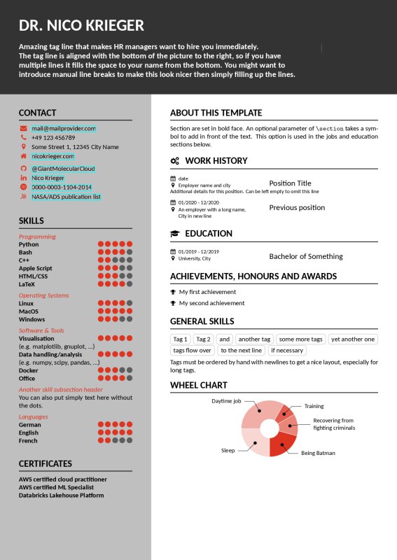 Get Hired at First Glance: The Ultimate ATS-Optimized Professional Resume Template · Screenshot 1