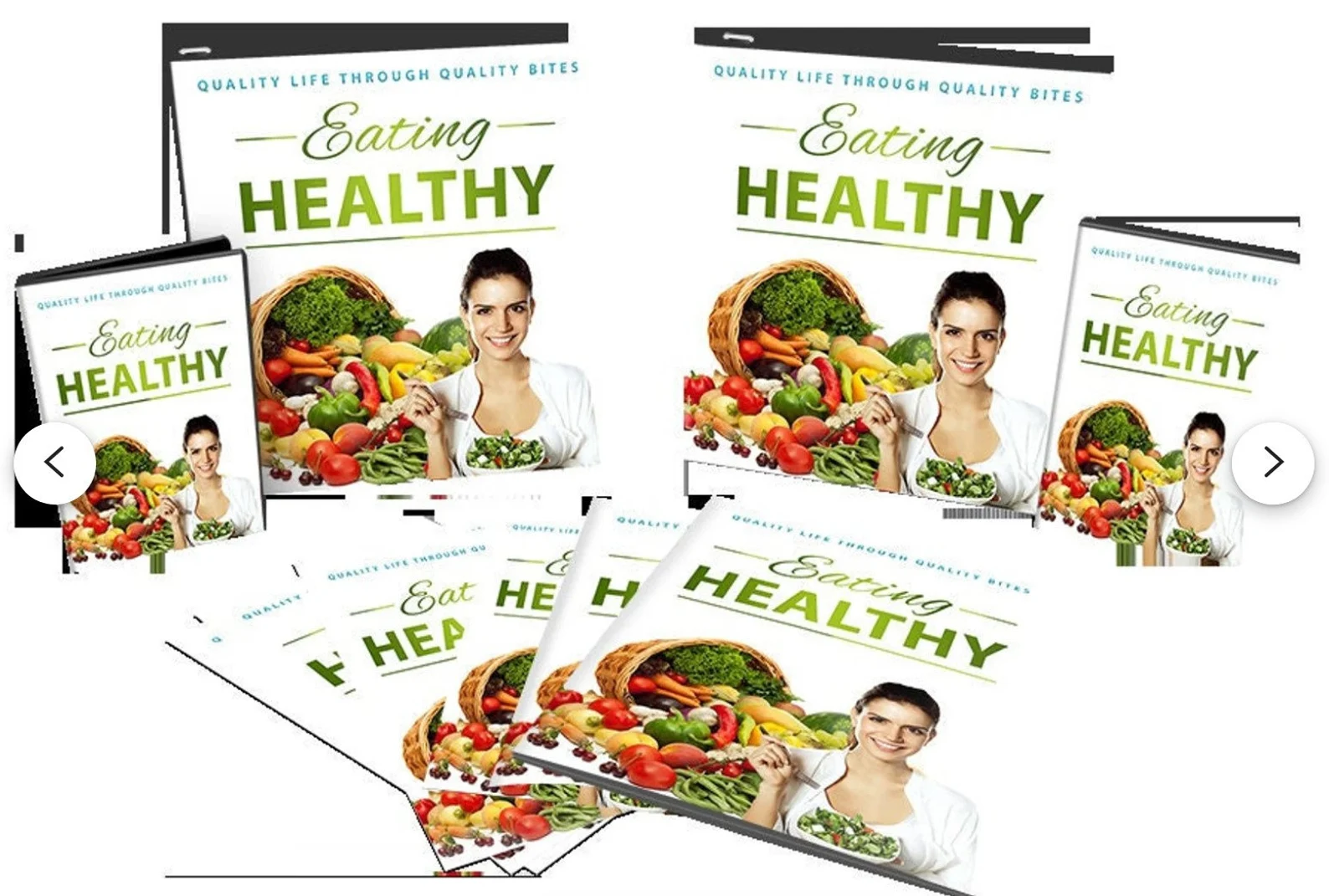 Eating Healthy eBook & Video Course (PLR/MRR Weight Loss Package) · Screenshot 2